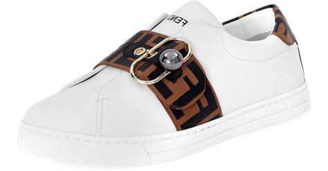 fendi strap sneakers